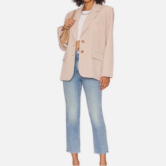 MOTHER High Waisted Rider Ankle in Salt of the Earth - 32 - Picture 2 of 13